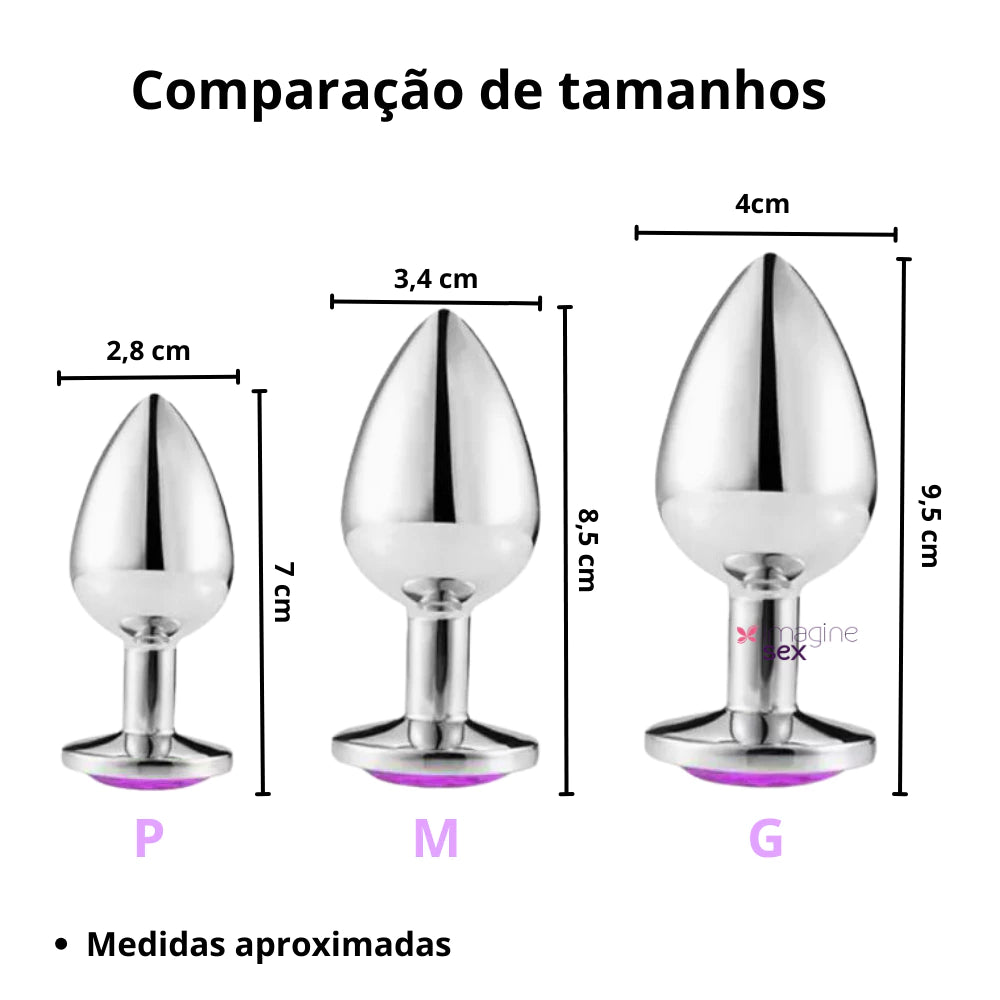 Kit Sex Shop Com Vibrador, Plug Anal, Masturbador Masculino, Anel Peniano Com 05 Itens