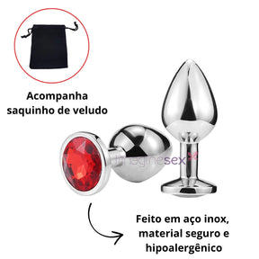Kit Sex Shop Com Vibrador, Plug Anal, Masturbador Masculino, Anel Peniano Com 05 Itens