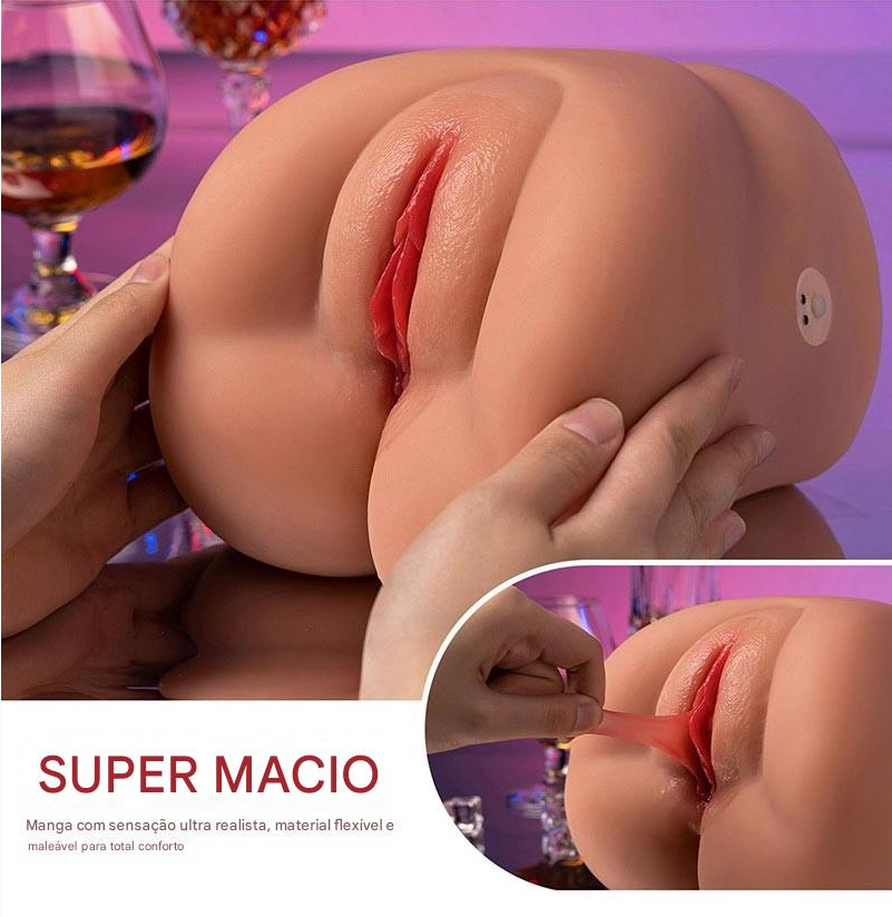MINI TORSO SEXUAL ELÉTRICO ASS TOY